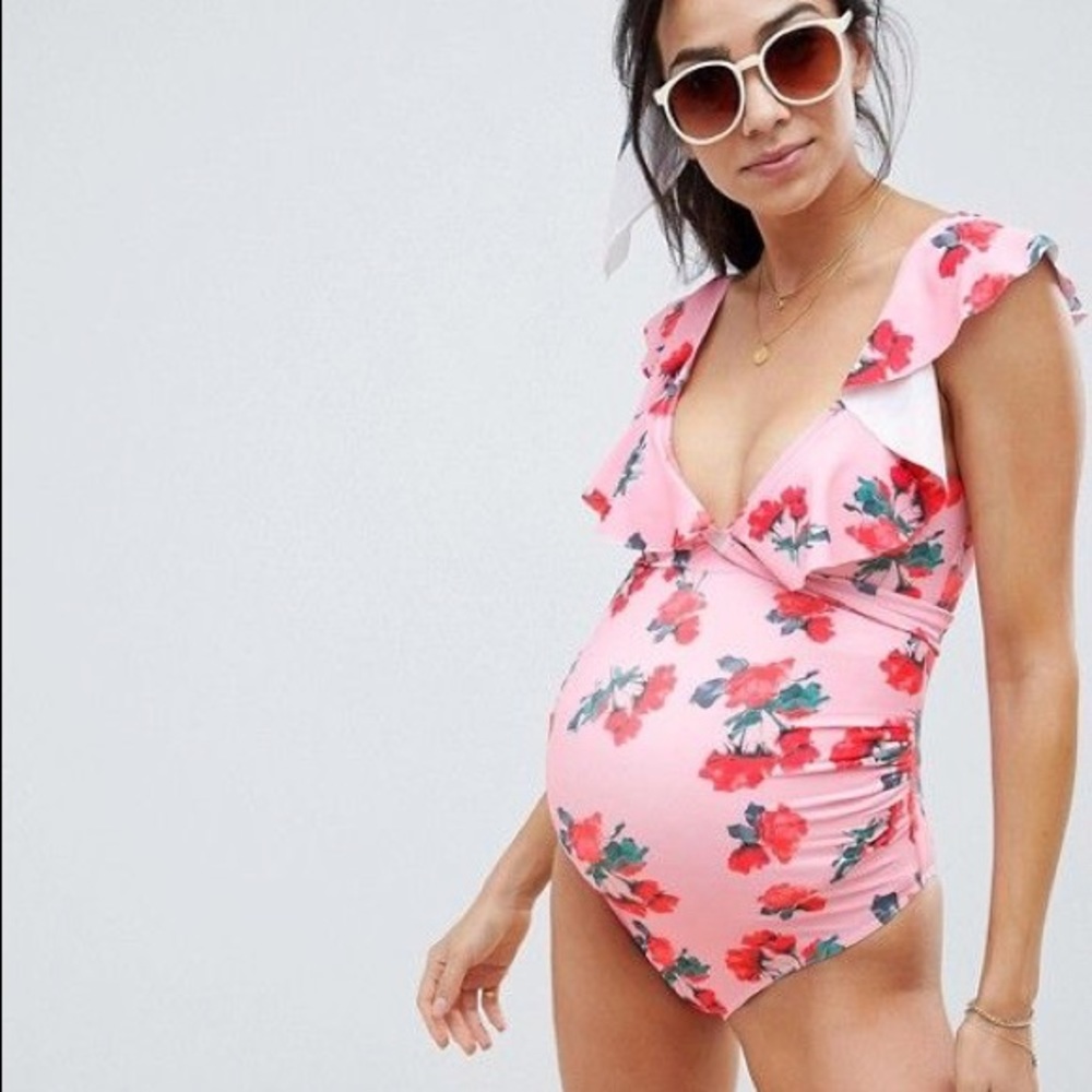 ASOS maternity swimsuit